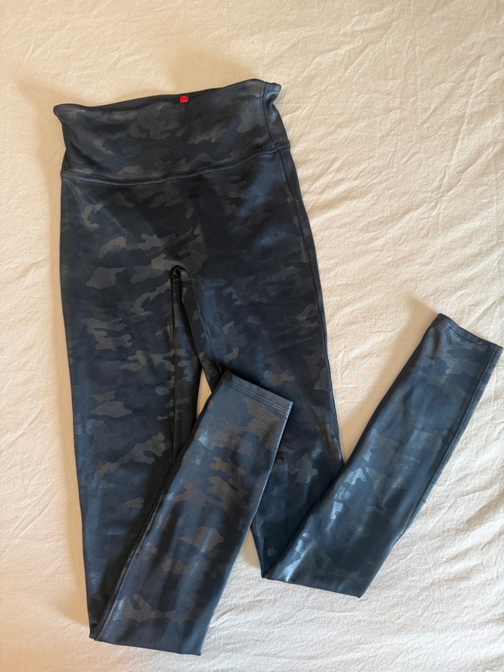 Spanx Black Camo Leggings